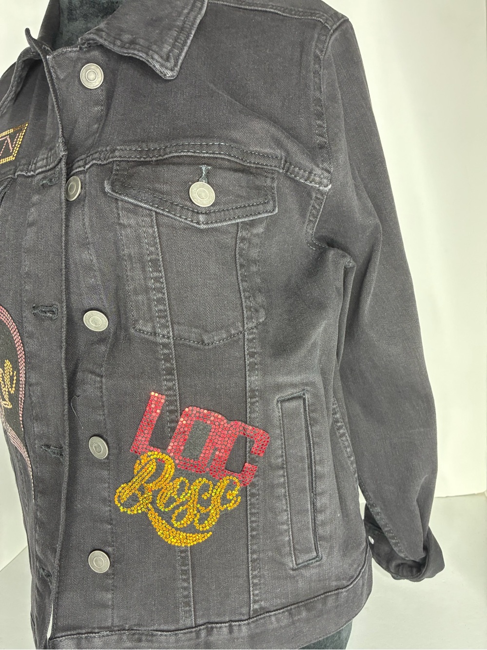 LOCs Lovers Denim Jacket - Picture 3 of 7